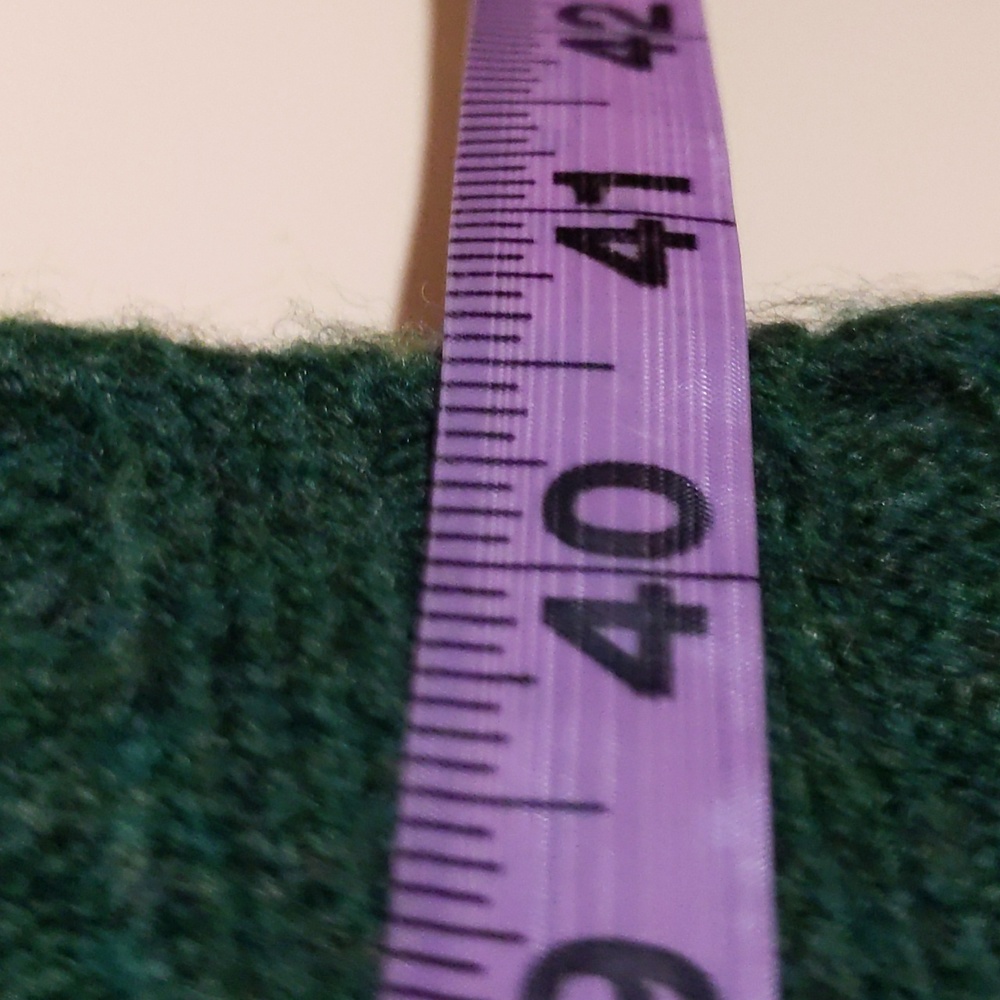Joe Fresh| NWT Green Midi Knit Sweater Dress With Pattern Acrylic Blend - Picture 7 of 13
